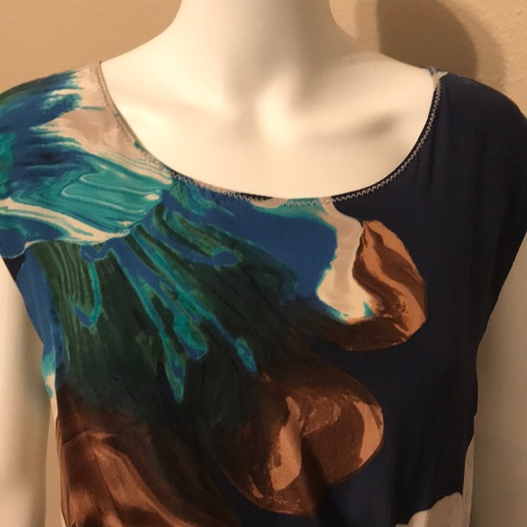 Anthropologie Assymetrical Hem Dress - Picture 2 of 8